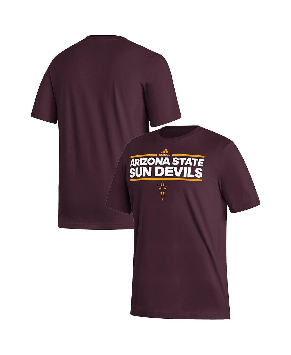 

Мужская футболка maroon arizona state sun devils dassler fresh adidas