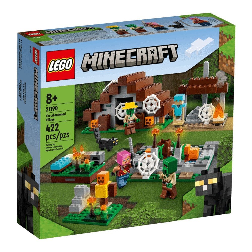 Конструктор LEGO Minecraft 21190 Заброшенная деревня цена и фото