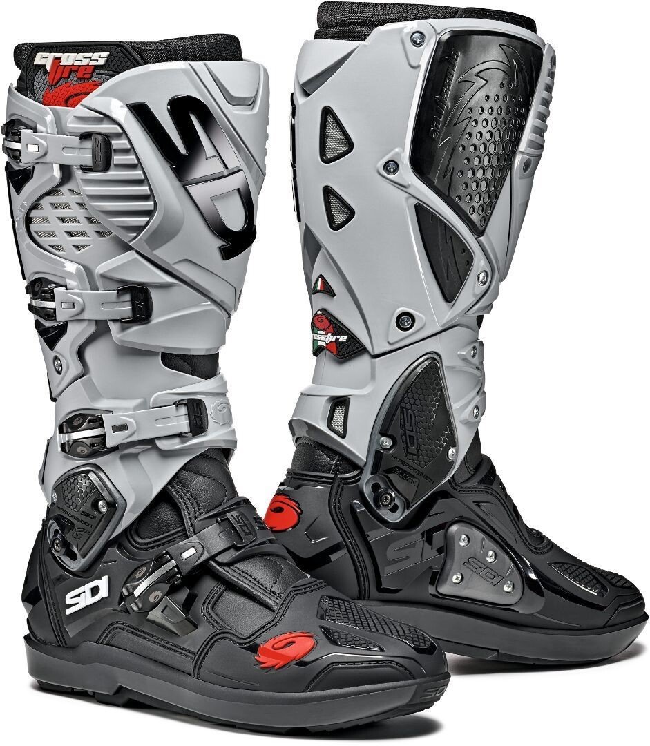 

Sidi Crossfire 3 SRS Мотокросс сапоги, черный/серый