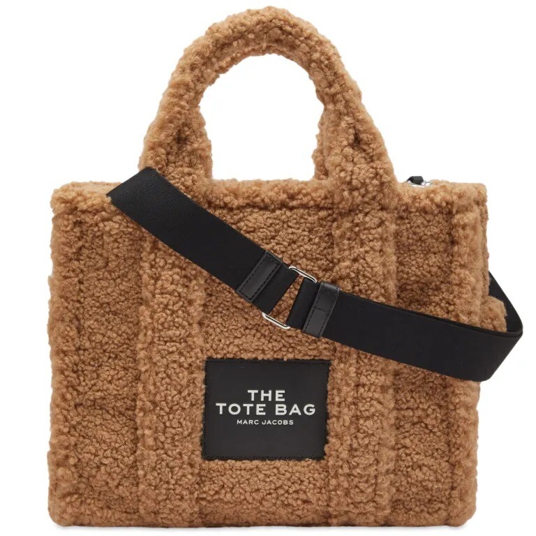 

Сумка-тоут Marc Jacobs The Teddy Medium, бежевый
