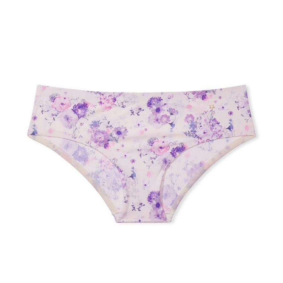 

Трусы Victoria's Secret Love Cloud Hiphugger, белый/фиолетовый