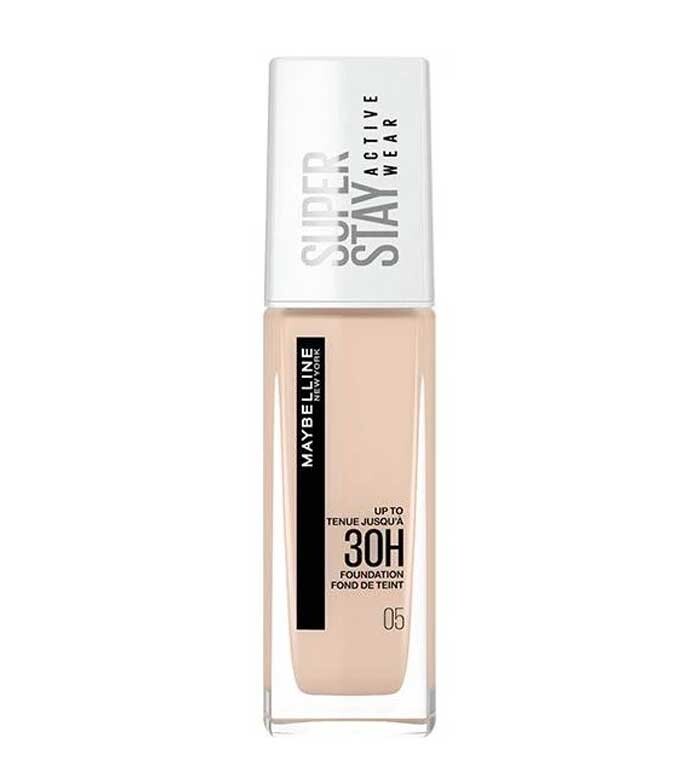 

Maybelline Стойкая тональная основа для лица Super Stay Active Wear 30H Foundation 05 Light Beige 30 мл