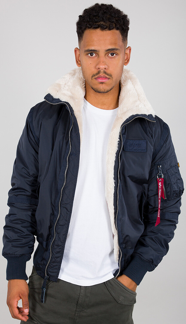 

Куртка Alpha Industries B15-3 TT, темно-синяя