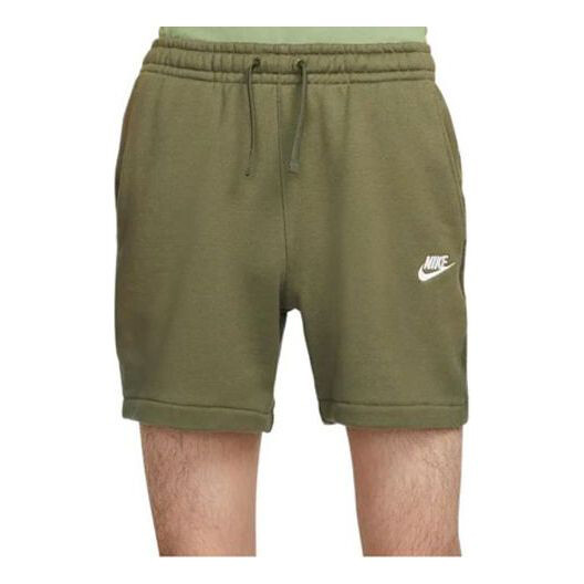 

Шорты Nike Solid Color Minimalistic french terry Casual Olive Green, Зеленый