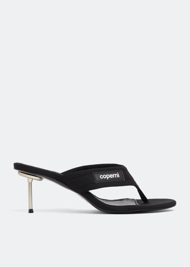 

Сандалии COPERNI Branded thong sandals, черный