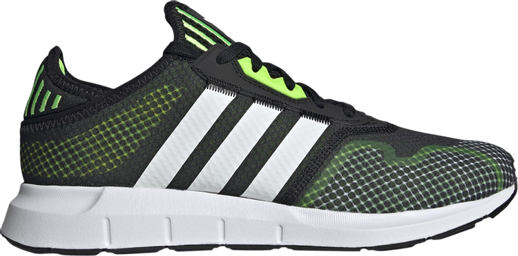 Adidas swift run shoes sales green