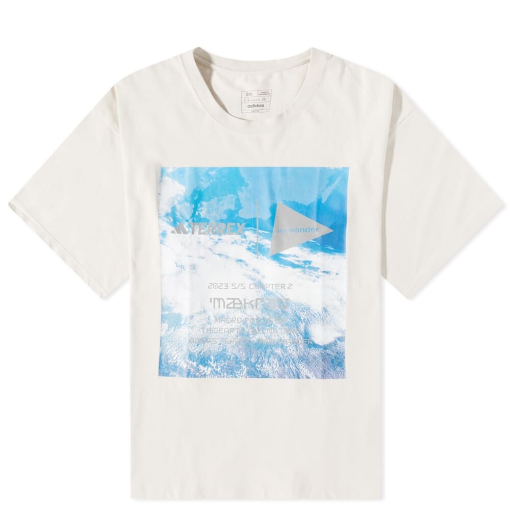 

Футболка Adidas Terrex x and wander Graphic Tee, Серый