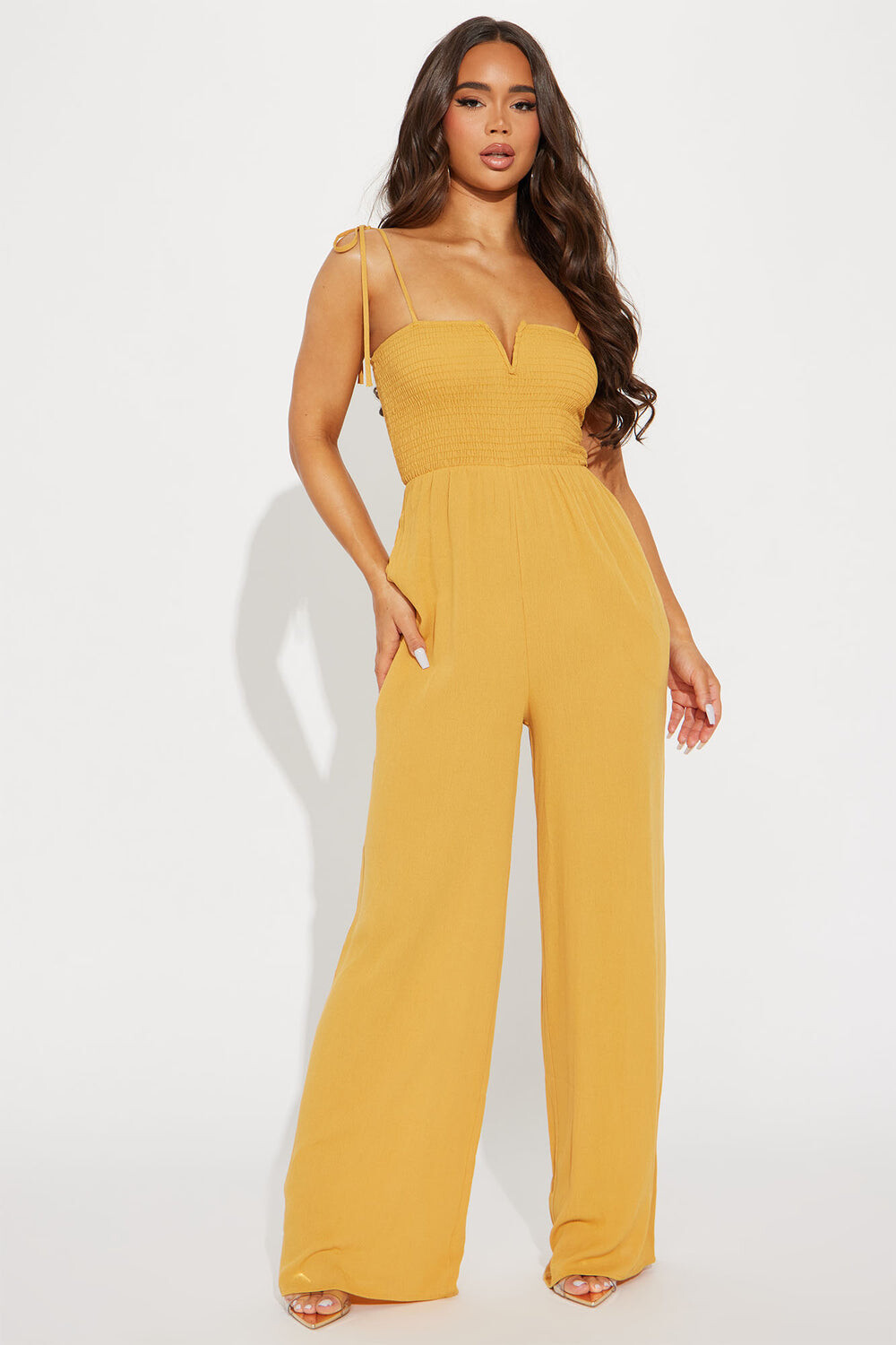 

Комбинезон Fashion Nova AJ5175N, желтый