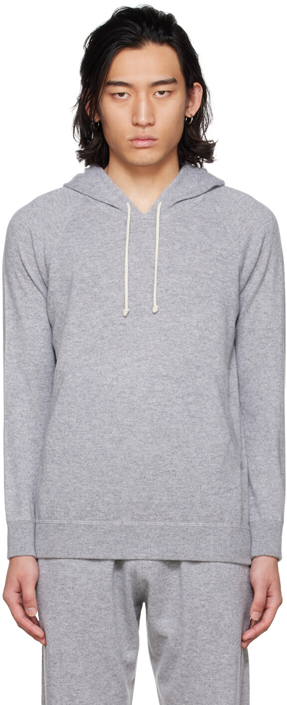 

Серый спортивный худи Ghiaia Cashmere