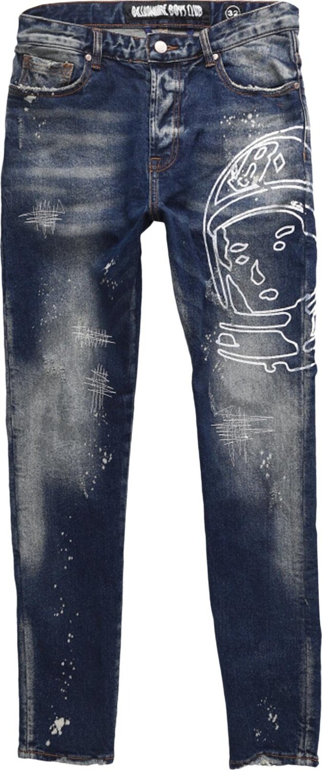 

Джинсы Billionaire Boys Club Large Helment Jean 'Firefly', синий