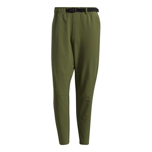 цена Спортивные штаны Adidas Th Pnt Wv Funct Running Sports Woven Long Pants Green, Зеленый