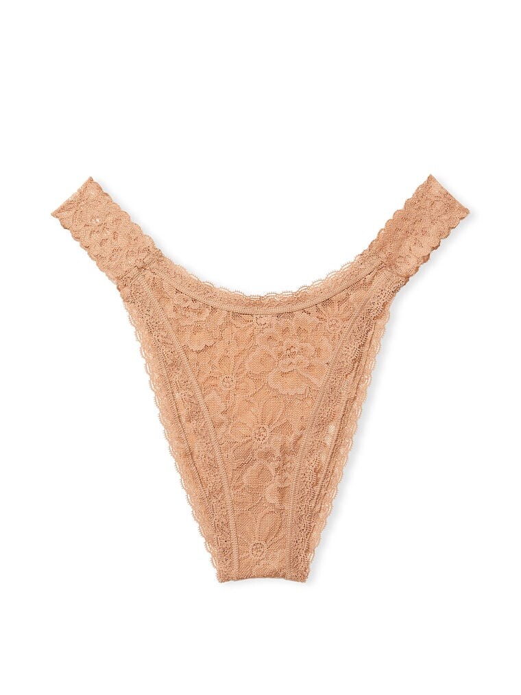 

Трусы Victoria’s Secret Lacie, бежевые