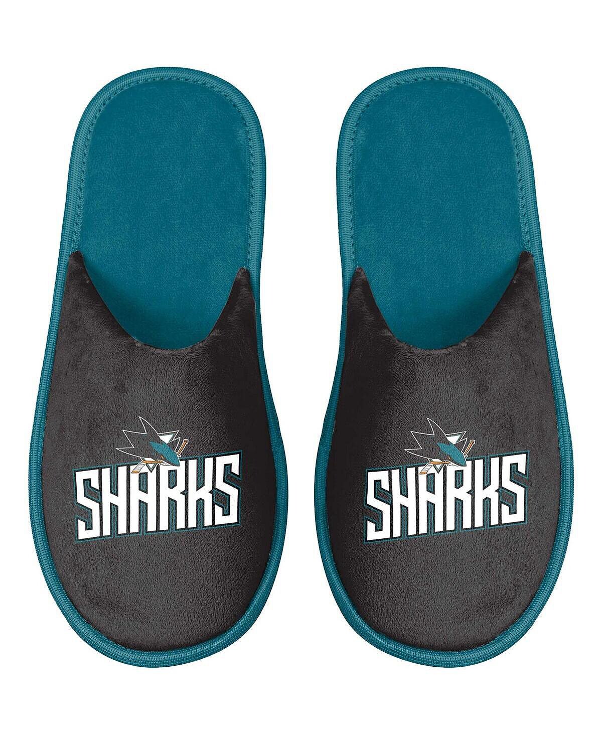 

Мужские тапочки san jose sharks scuff slide FOCO, черный