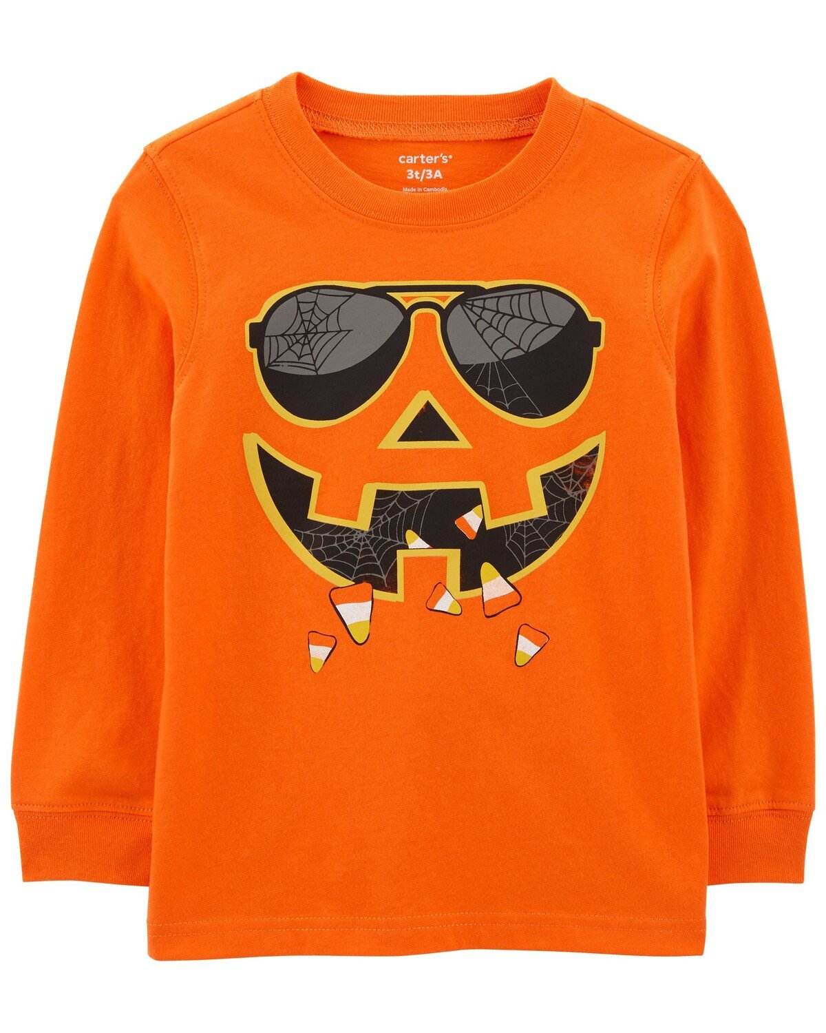 

Футболка Baby Halloween Jack-O-Lantern из джерси Carter's