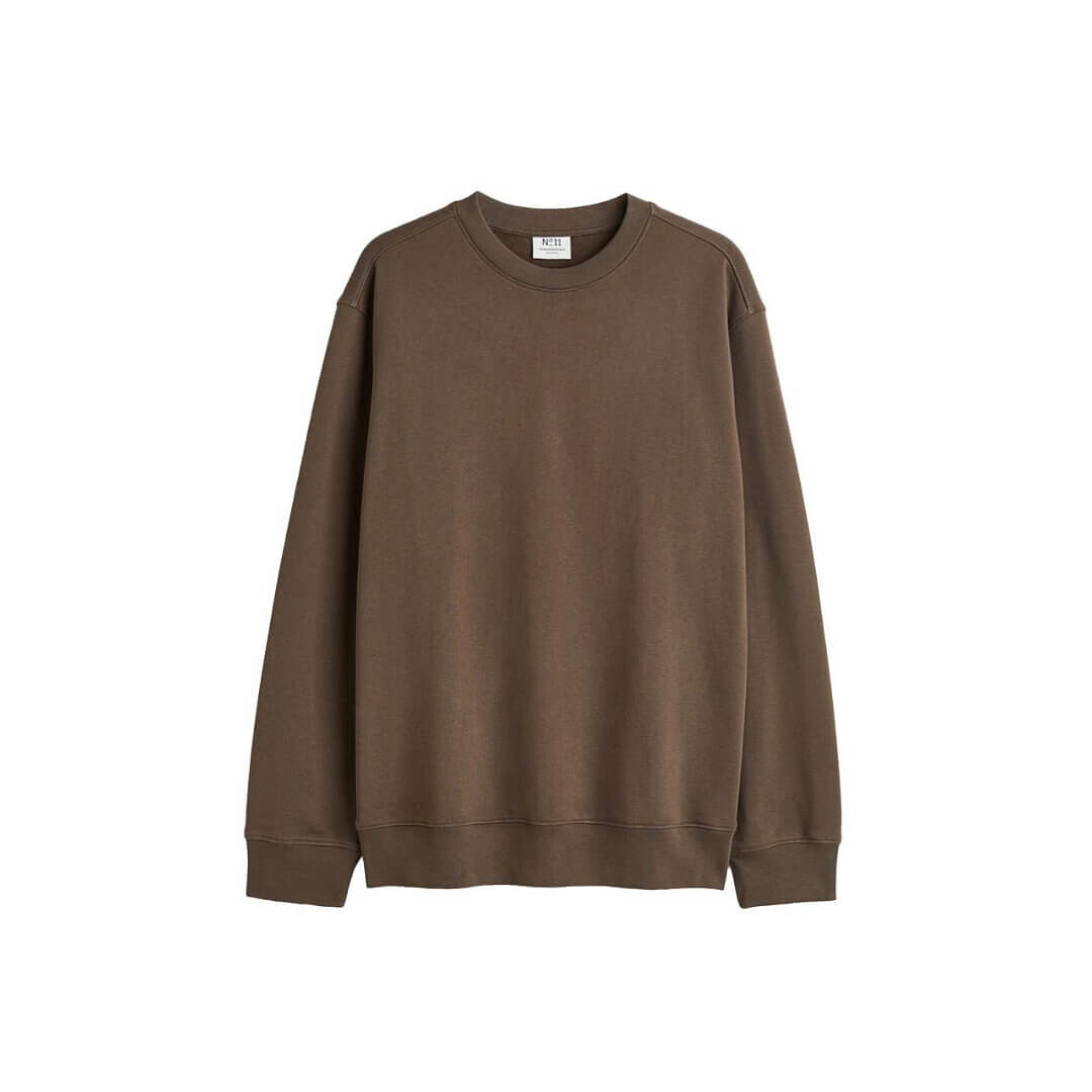 

Свитшот H&M Essentials No 11, коричневый