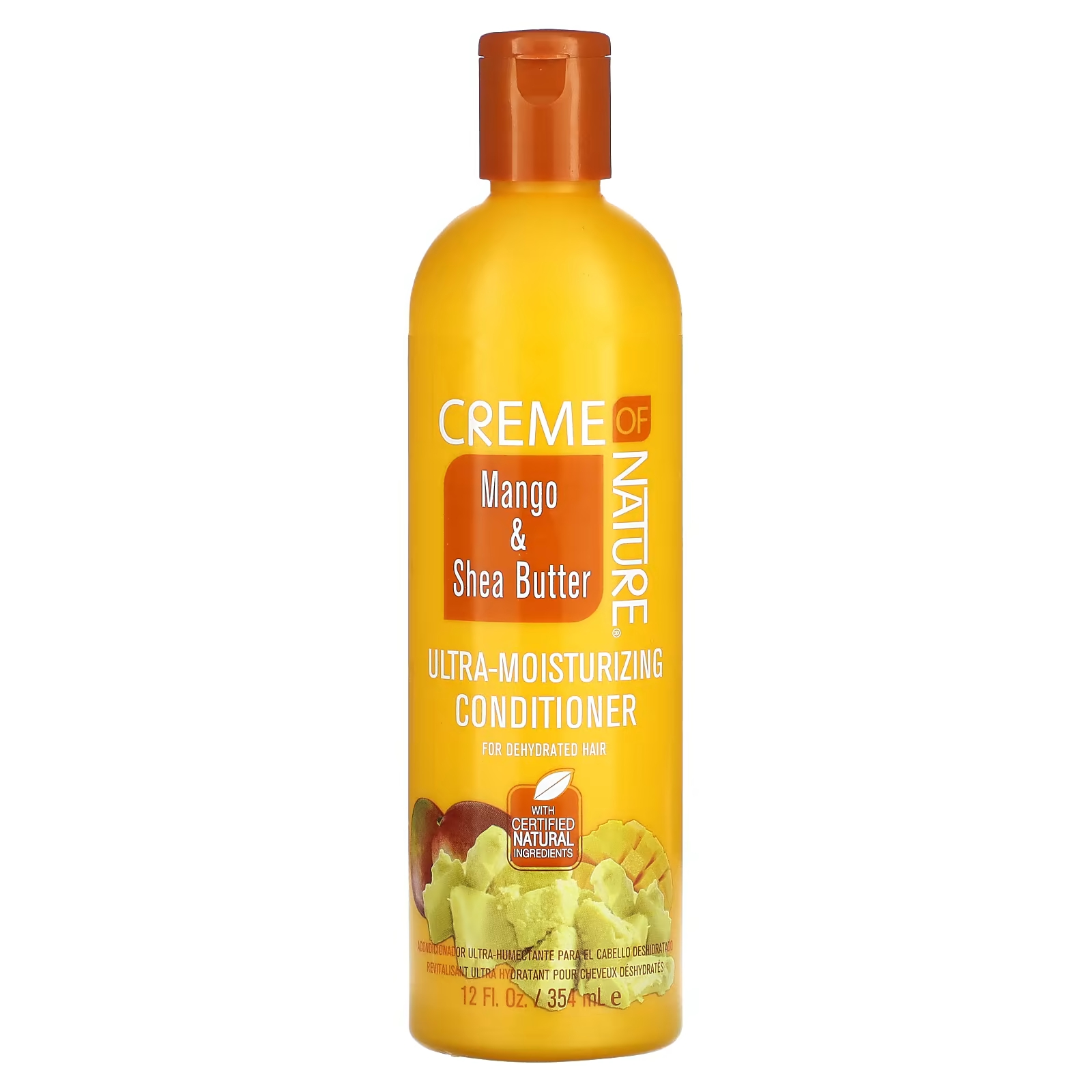 Кондиционер для обезвоженных волос Creme Of Nature с маслом манго и ши, 354 мл