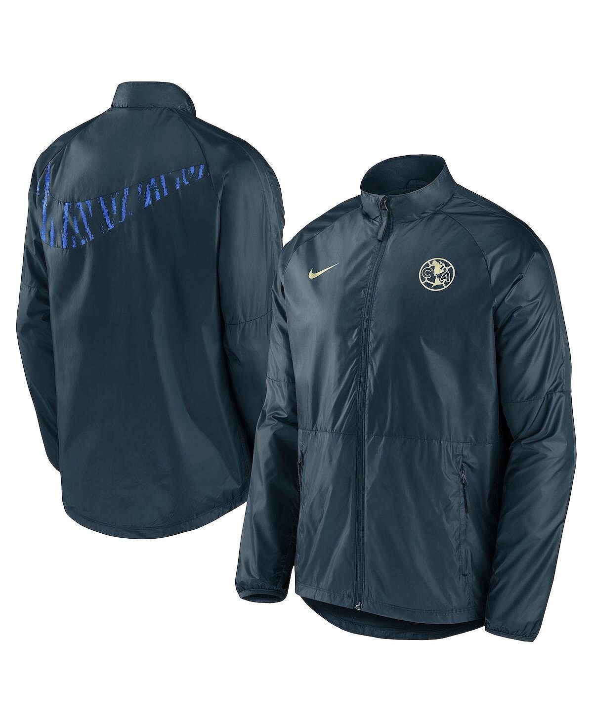 

Мужская куртка navy club america academy awf с молнией во всю длину Nike, синий