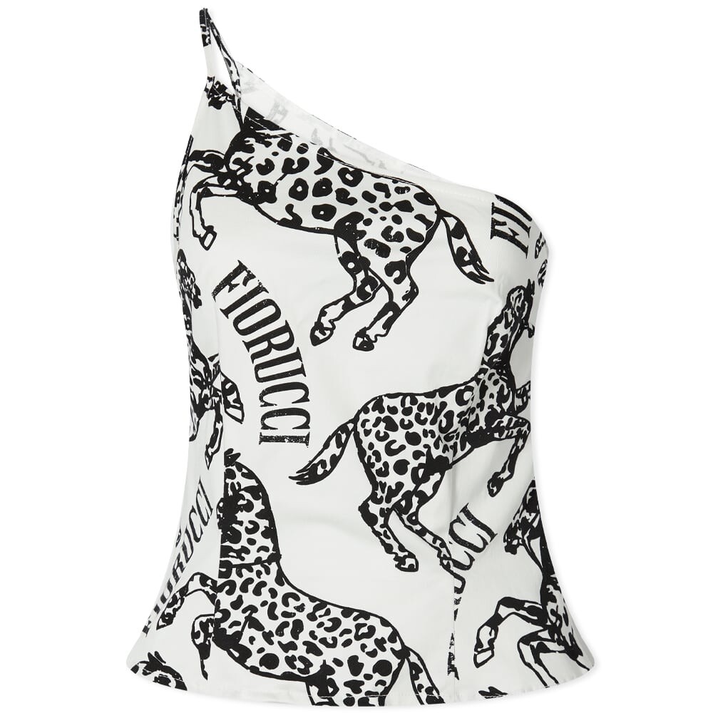 

Футболка Fiorucci Pride Of The Wild West Crop Top, Коричневый