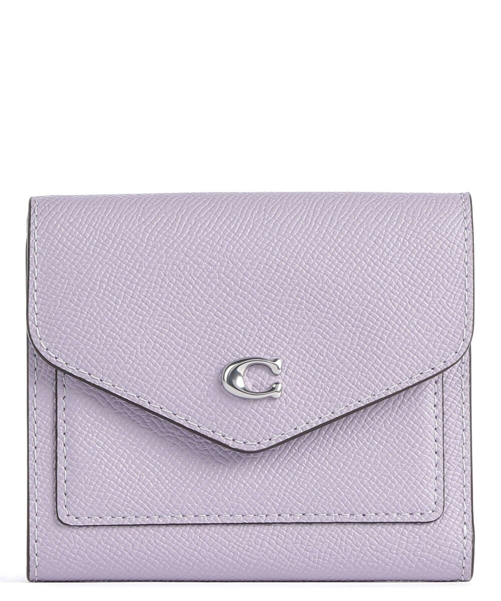 

Кошелек Wyn из зернистой яловой кожи Coach, фиолетовый
