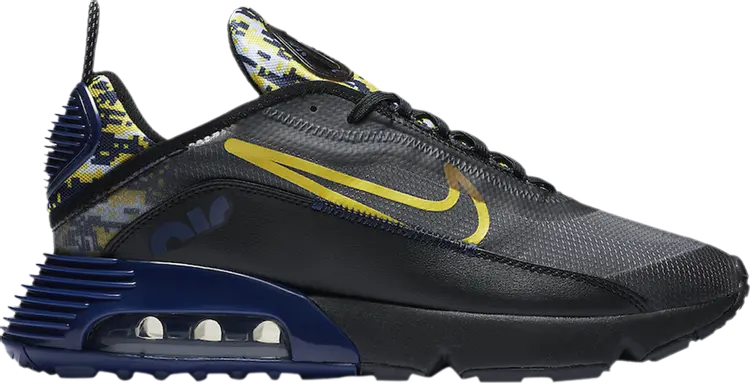 

Кроссовки Nike Air Max 2090 'Yellow Camo', черный