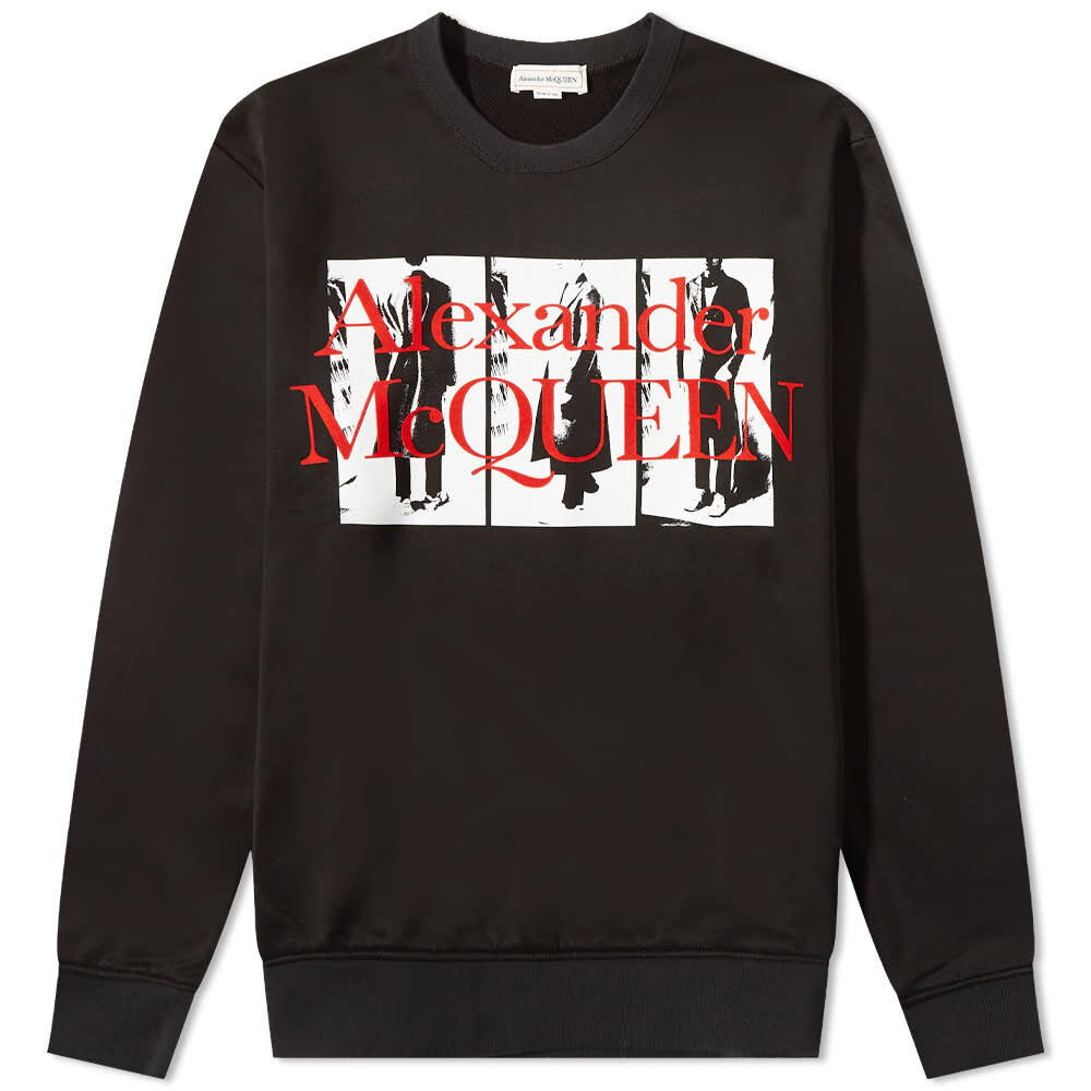 

Толстовка Alexander McQueen Ateljier Logo Crew Sweat