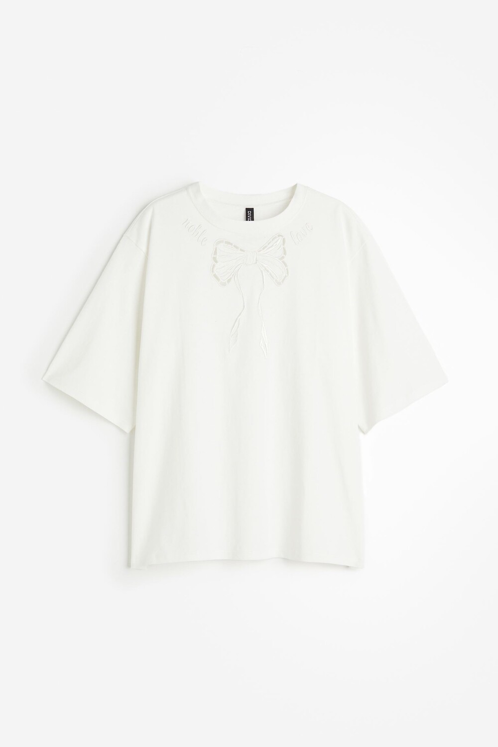 

Футболка H&M Oversized, белый