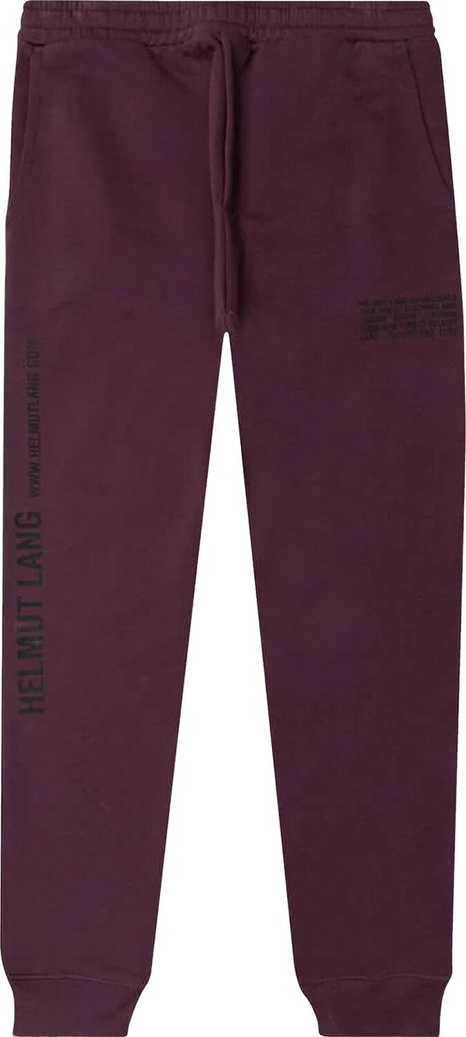 

Джоггеры Helmut Lang Distort Jogger 'Mulberry', фиолетовый