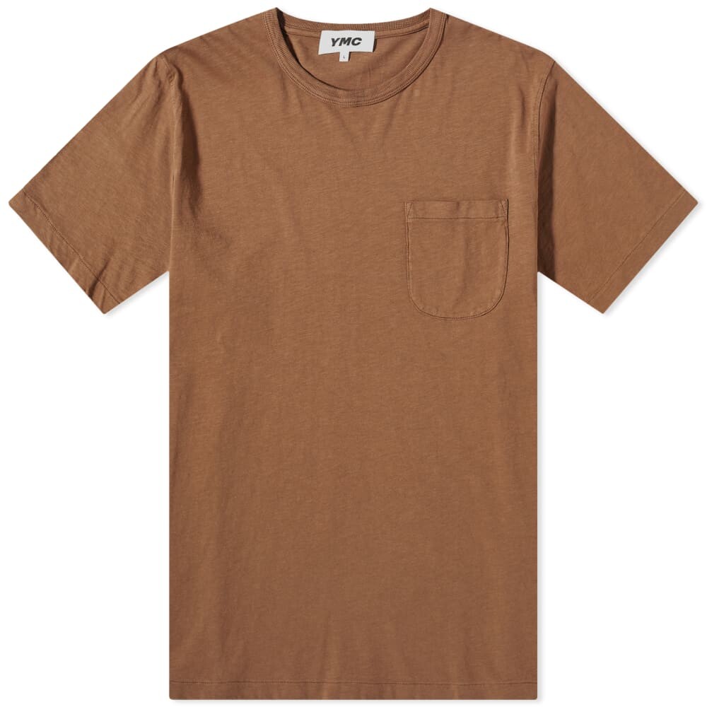 

Футболка YMC Wild Ones Pocket Tee, Коричневый