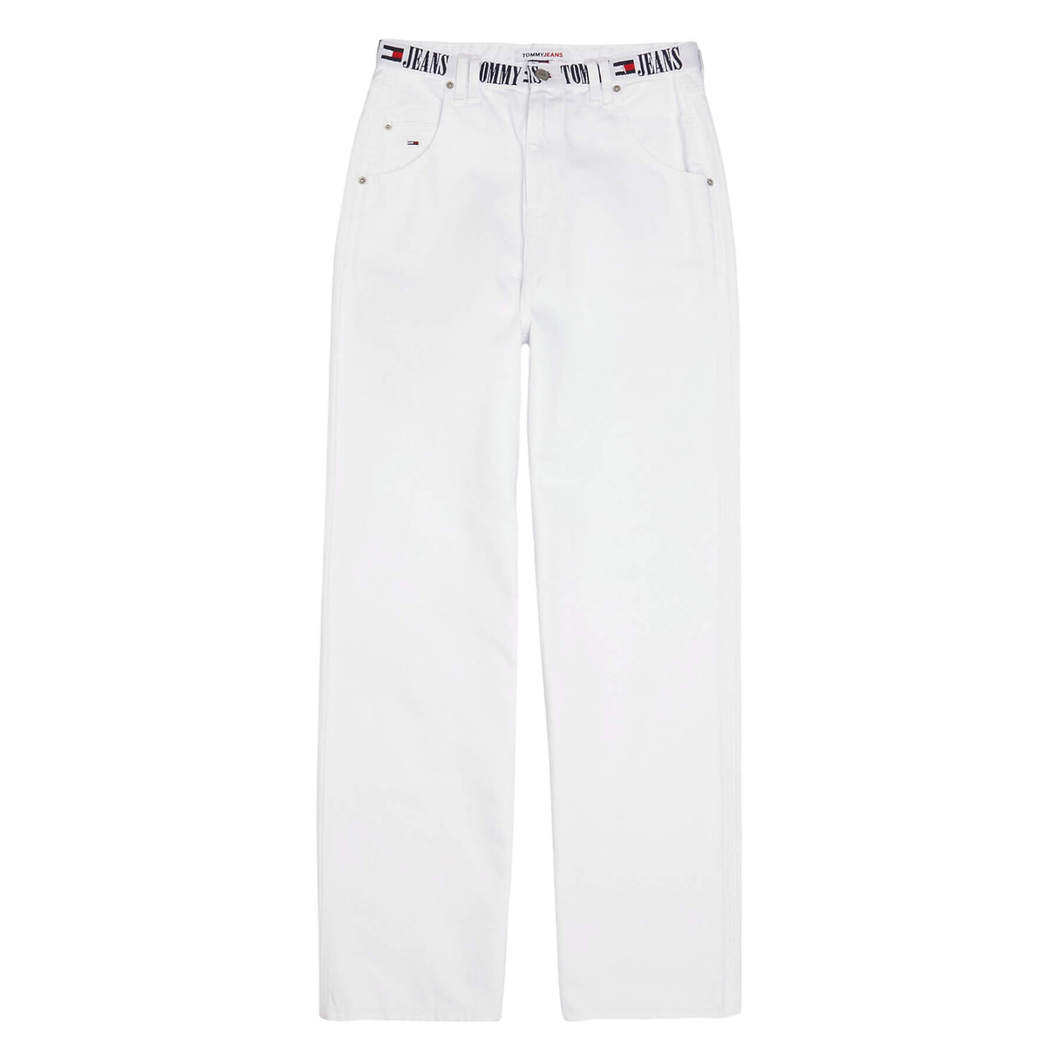 

Джинсы Tommy Jeans by Tommy Hilfiger Retro Logo-waist Baggy Fit, белый