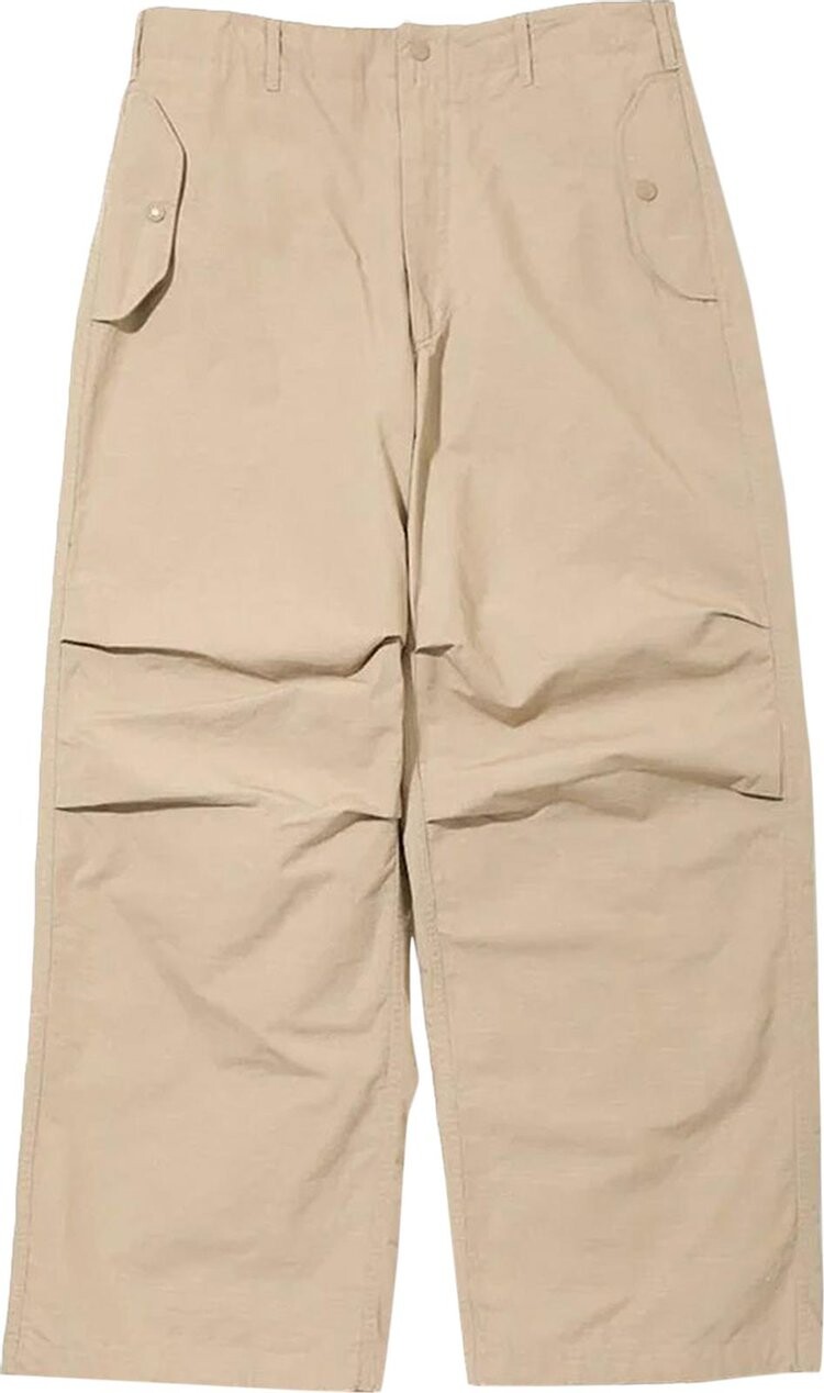 

Брюки Engineered Garments Over Pant 'Khaki', коричневый