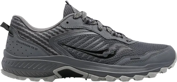 

Кроссовки Saucony Excursion TR15 Wide Shadow Black, серый