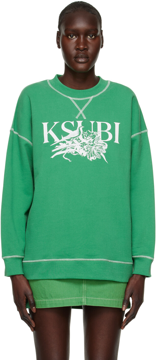 

Зеленая толстовка Nature Oh G Ksubi, Зеленый