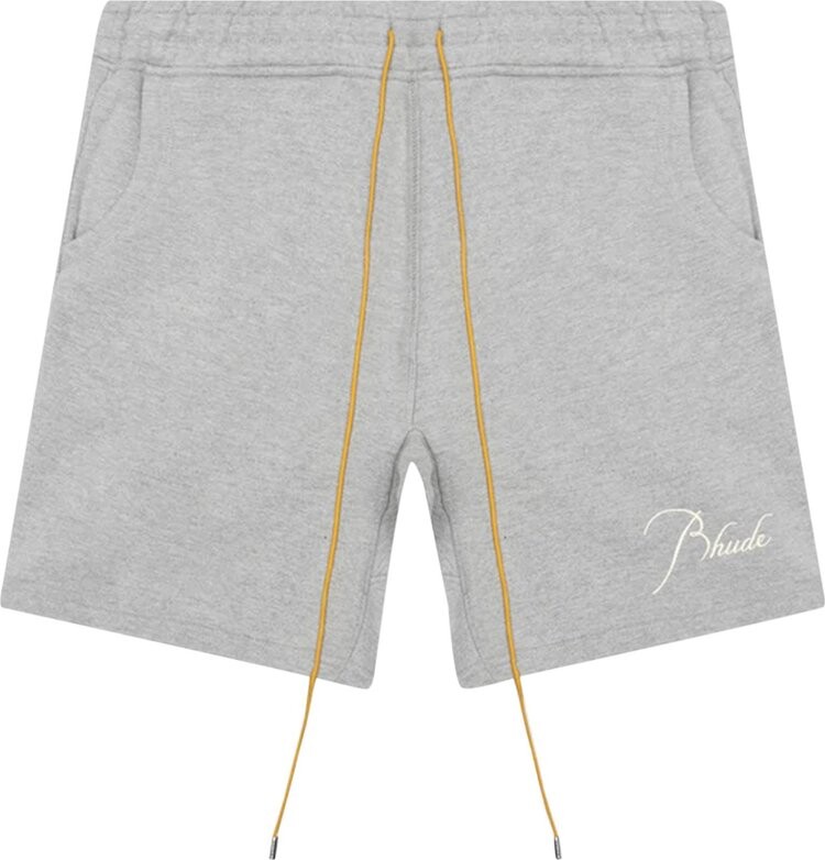 

Шорты Rhude Terry Short 'Heather Grey', серый