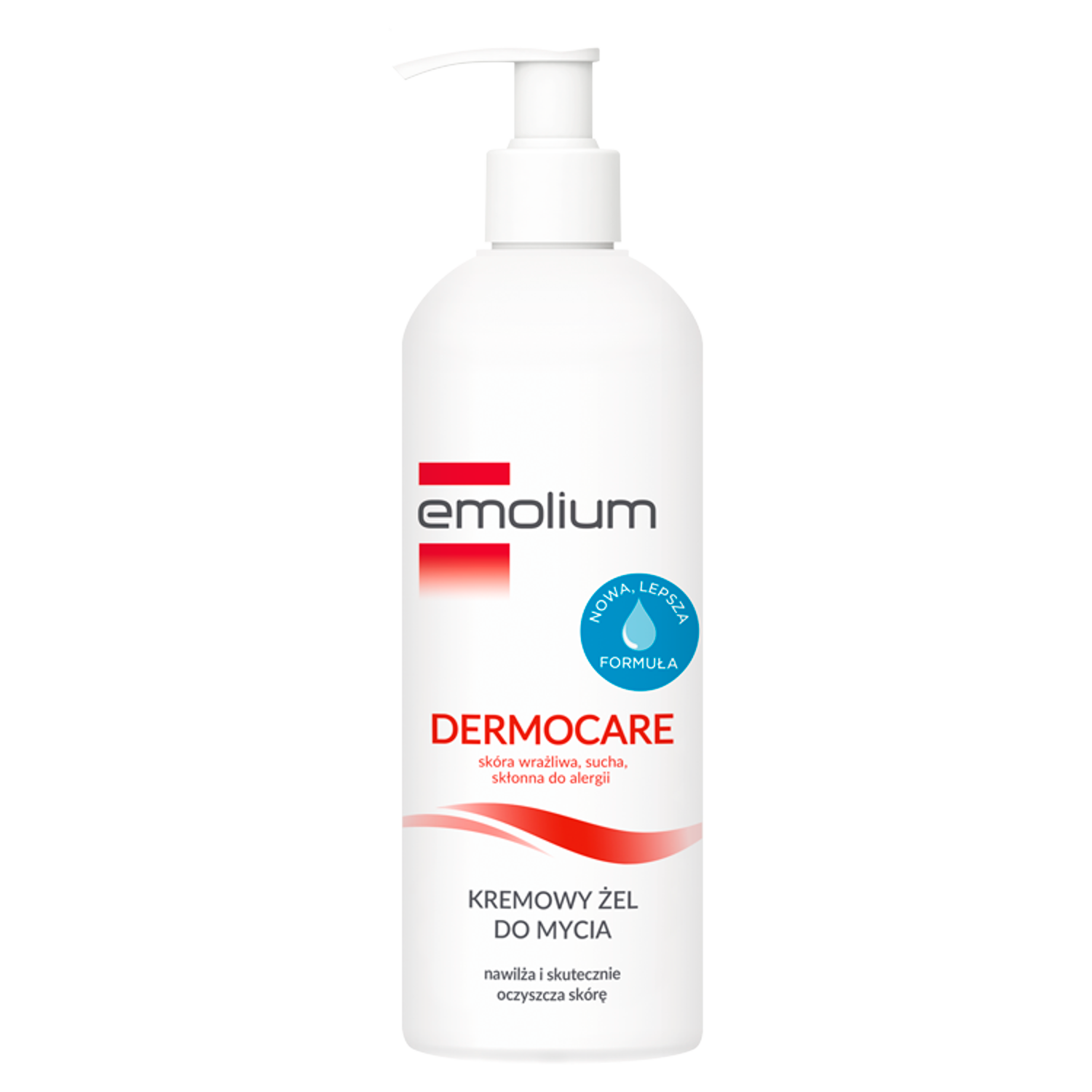 Emolium Dermocare крем-гель для мытья тела, 400 мл