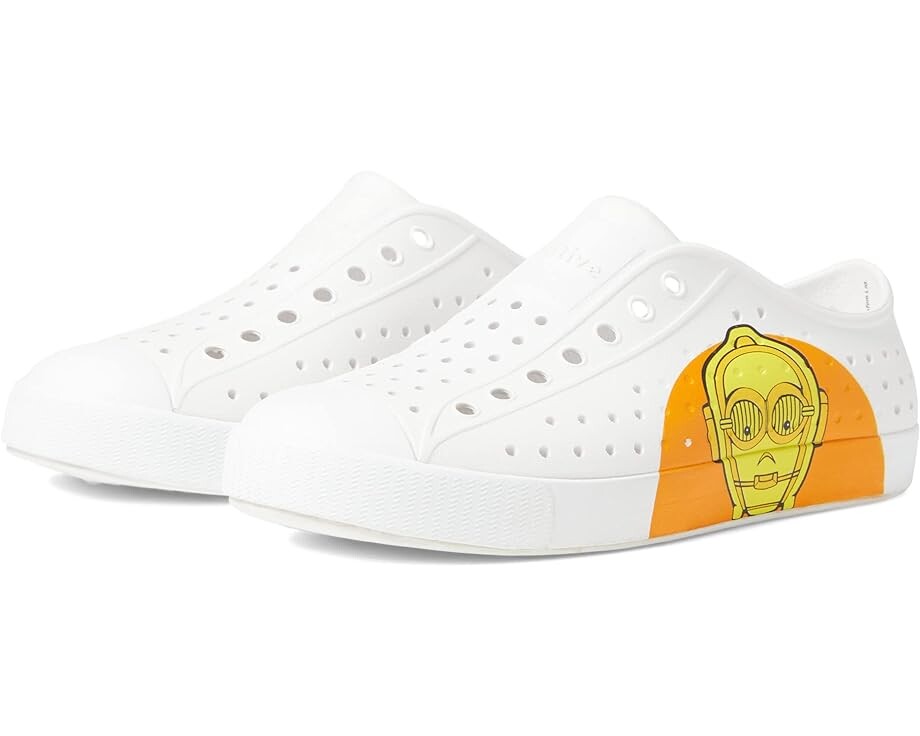 Кроссовки Native Shoes Jefferson Star Wars Block, цвет Shell White/Shell White/Droids BFF