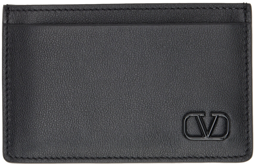 

Черный визитница с логотипом VLogo Signature Valentino Garavani