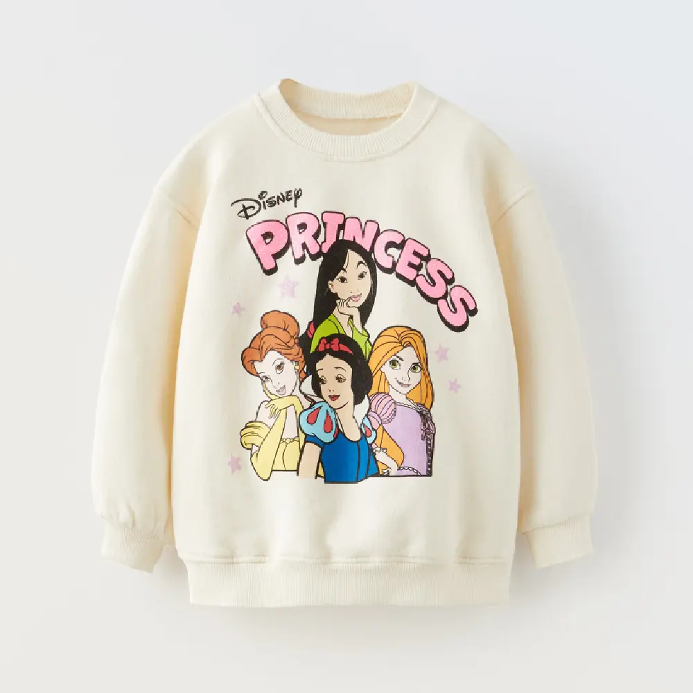 

Свитшот Zara Disney, кремовый