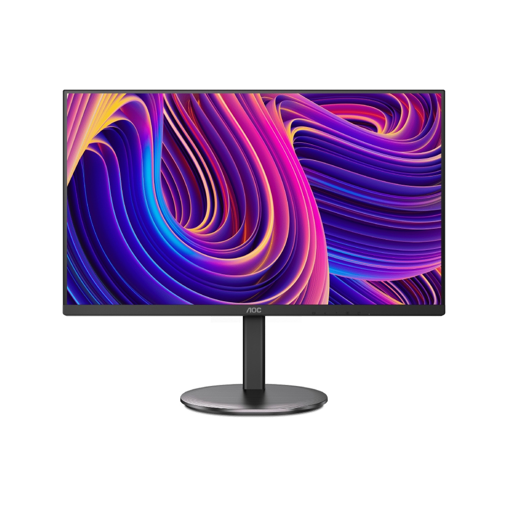 Монитор AOC Q27V4, 27, QHD, IPS, 75 Гц, чёрный монитор asus proart pa278qev 27 qhd 2560x1440 75 гц ips черный