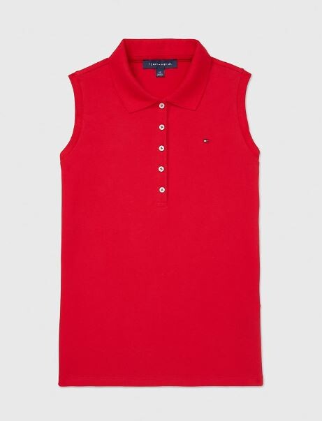 

Поло без рукавов Tommy Hilfiger Solid Sleeveless, красный