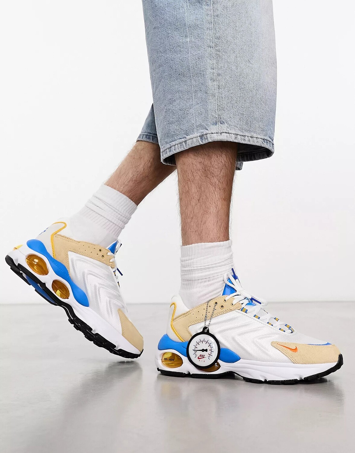 

Кроссовки Nike Air Max Tw, белый, бежевый, голубой