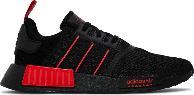 Nmd adidas black cheap and red