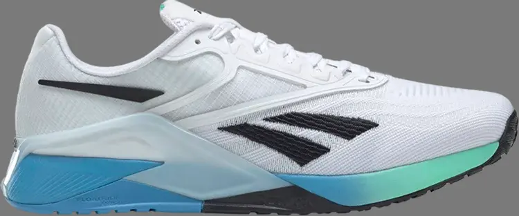 

Кроссовки nano x2 'white essential blue' Reebok, белый