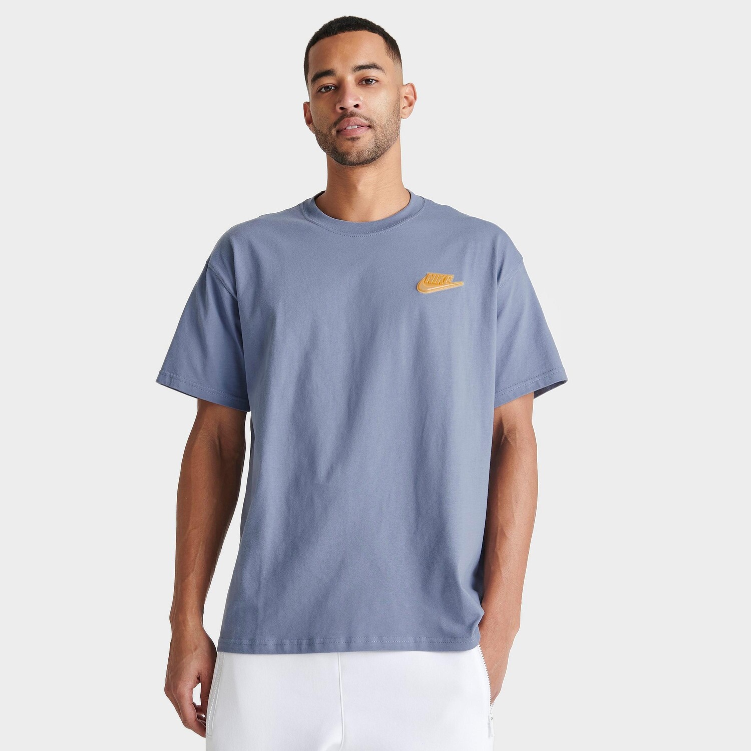 

Мужская футболка с рисунком Nike Sportswear Air Patch, серый