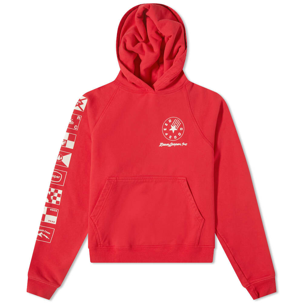 

Толстовка Reese Cooper Flags Popover Hoody, Красный