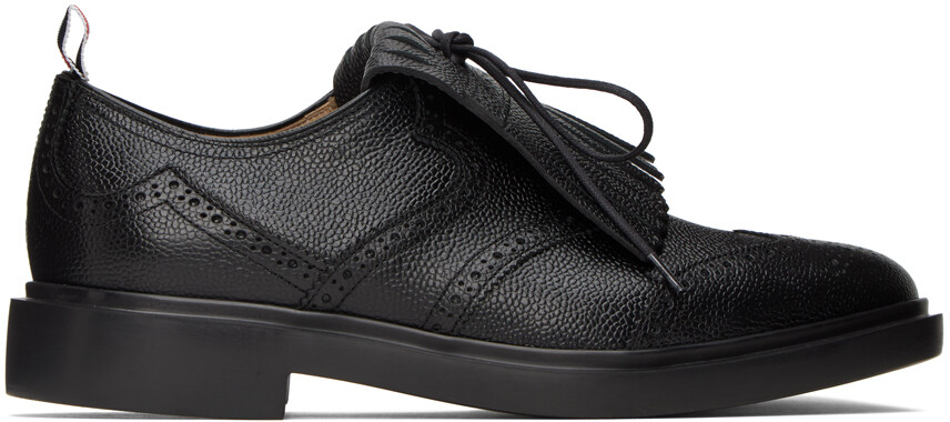 

Черные броги Wingtip Thom Browne