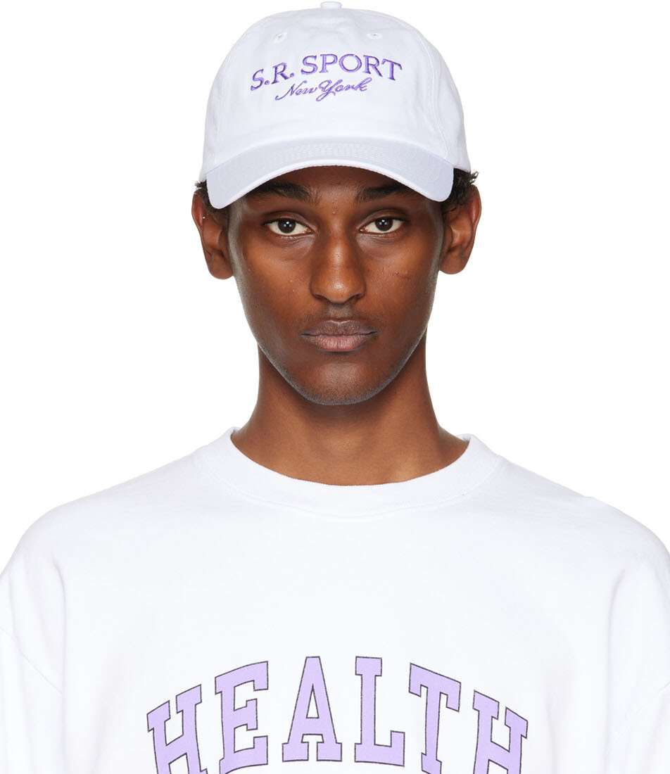 

Белая кепка Уимблдона Sporty & Rich