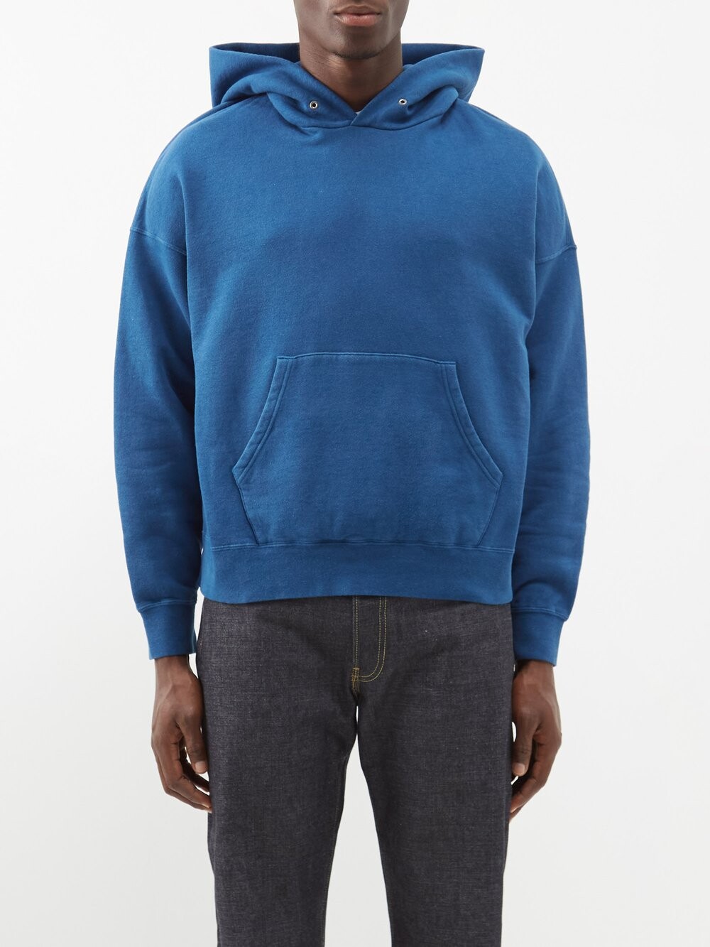 

Худи amplus из хлопка Visvim, синий