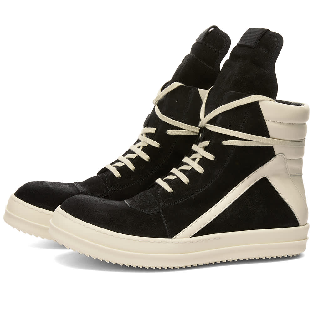 

Кроссовки Rick Owens Suede Geobasket Sneaker