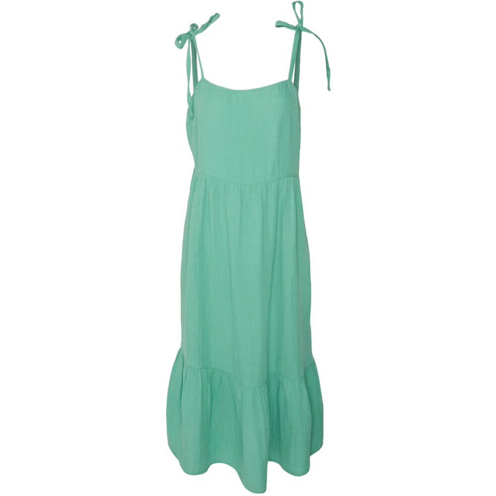 

Платье GAP Tie Strap Midi, бирюзовый
