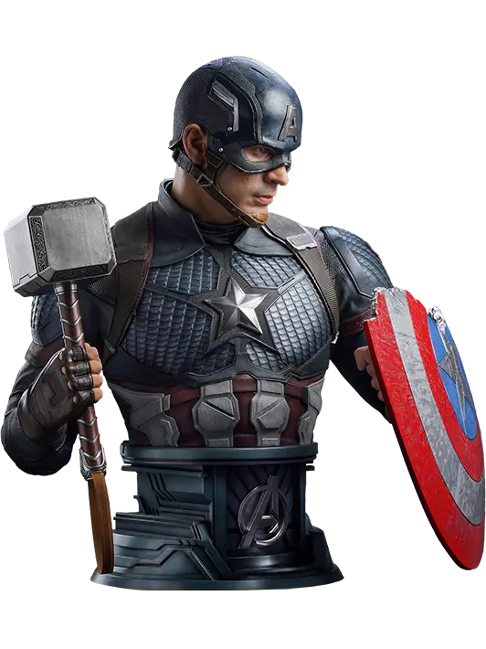 

Фигурка Queen Studio The Avengers, Captain America Life-size Bust,